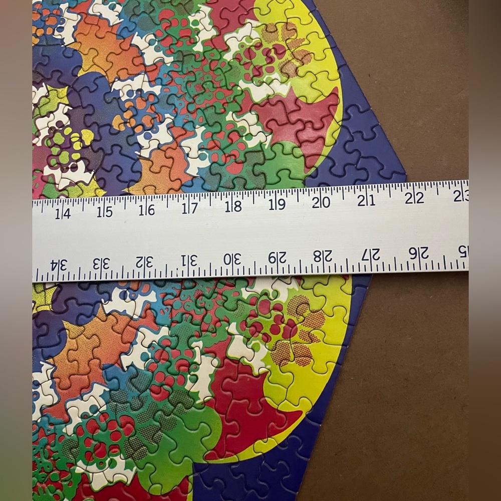 VTG 1967 Springbok 500 piece Prism Kaleidoscope by Peter Max jigsaw puzzle - Picture 7 of 7